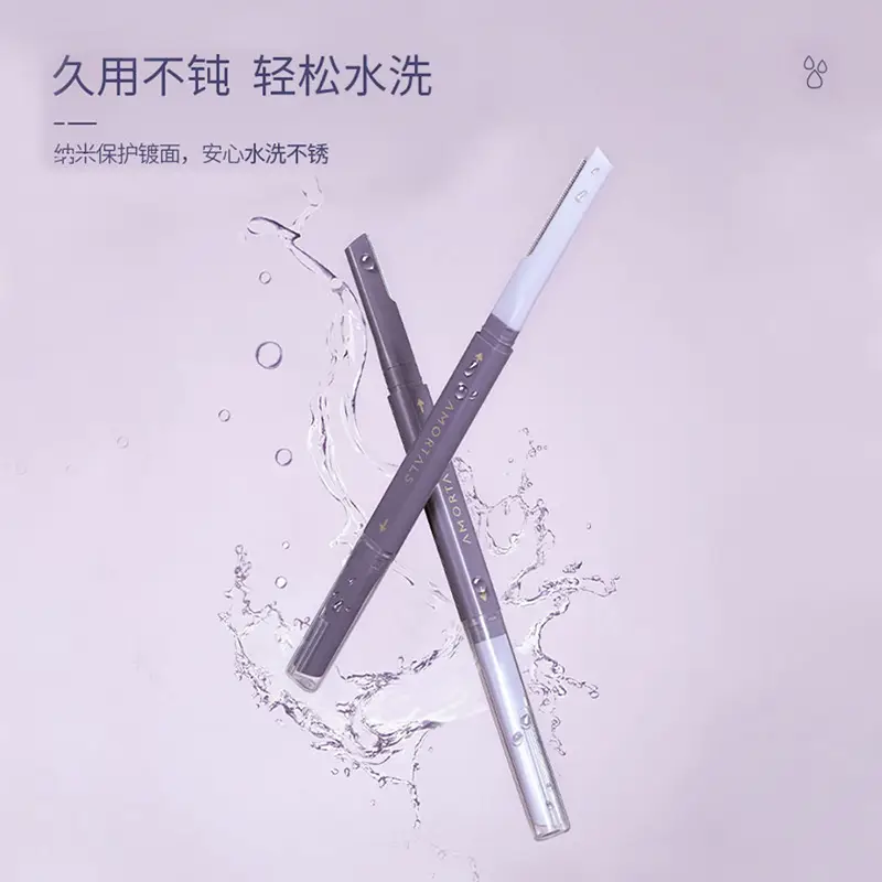 Women Double-Headed Eyebrow Razor Macro Safe Anti-Scratch - Image 6