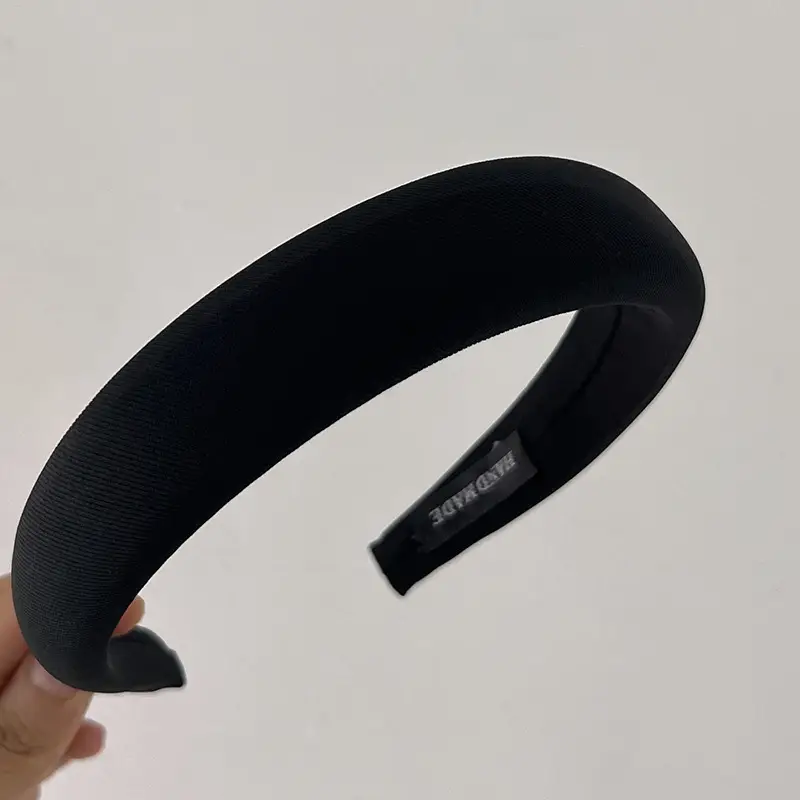 French Style Skull Top Headband with Spongy Top - Image 5