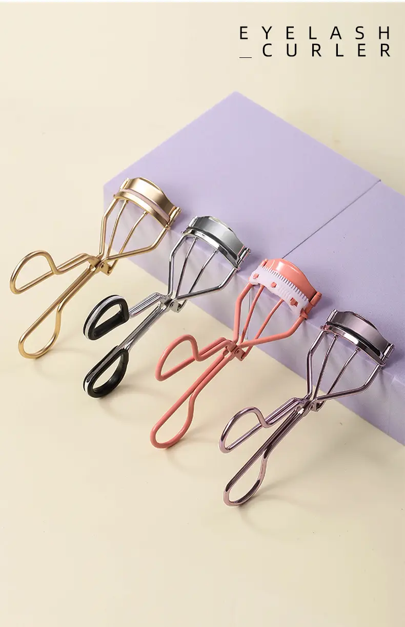 Stainless Steel Eyelash Curler with 3 Clips — feature 13