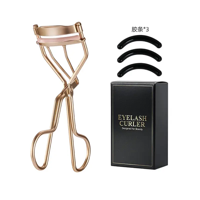 Stainless Steel Eyelash Curler with 3 Clips - Image 10