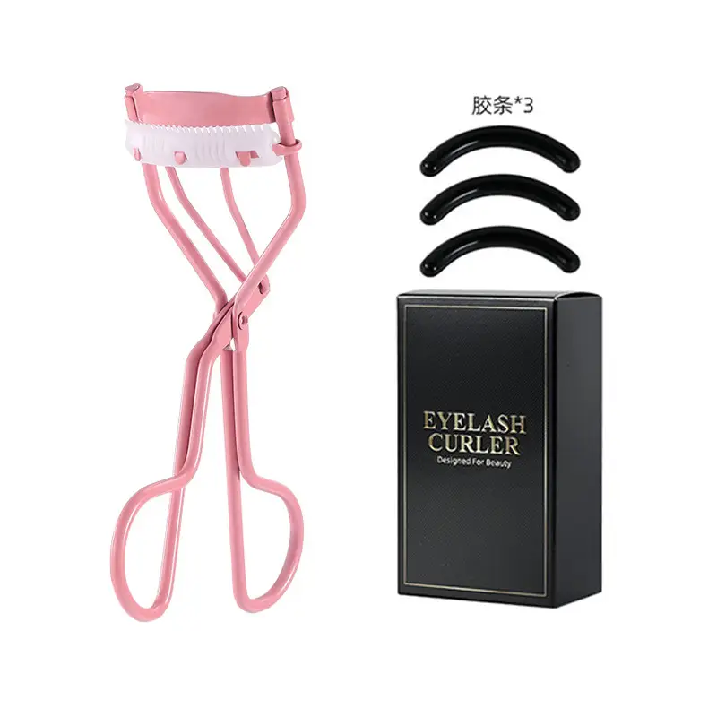 Stainless Steel Eyelash Curler with 3 Clips - Image 11