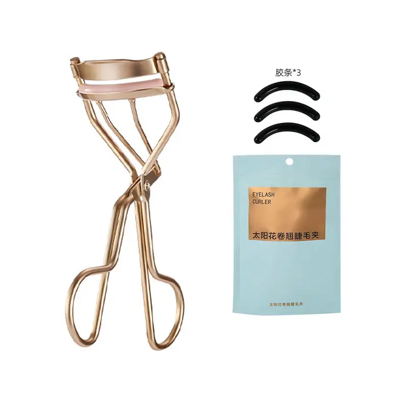 Stainless Steel Eyelash Curler with 3 Clips - Image 6