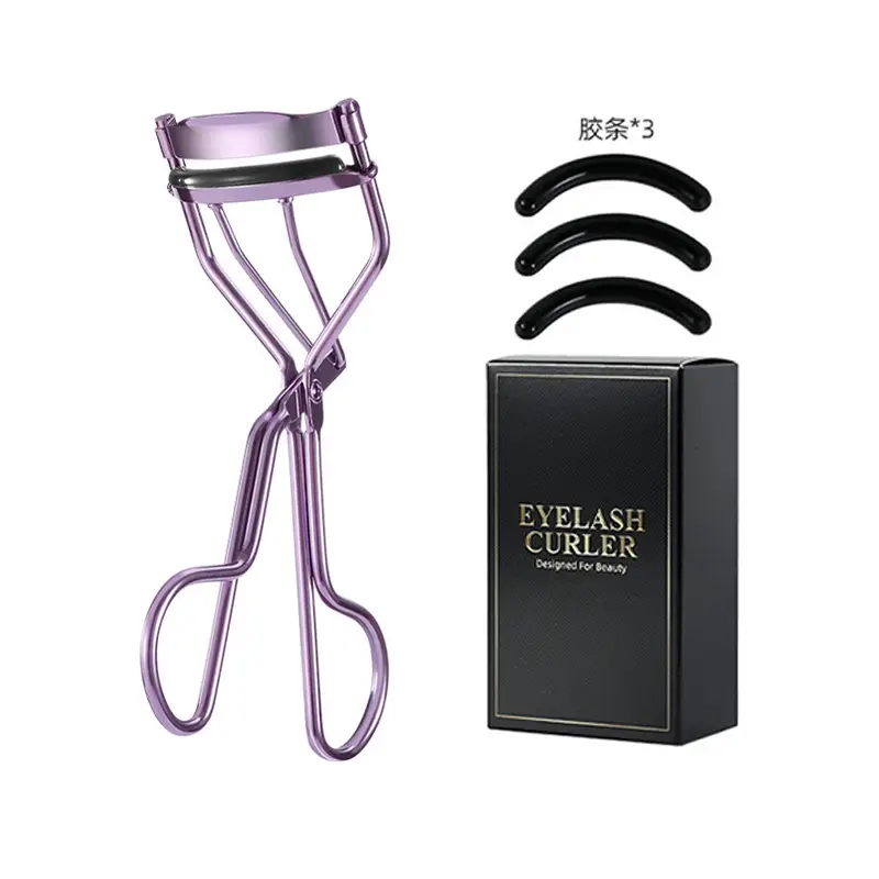 Stainless Steel Eyelash Curler with 3 Clips - Image 9