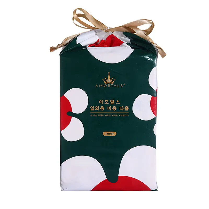 Ermutao Roll Towel Red Green Floral Design - Image 6