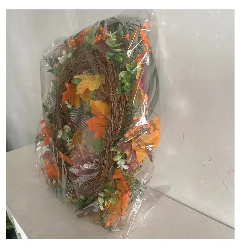 Thanksgiving Floral Garland 262g Decorative Ring — feature 17