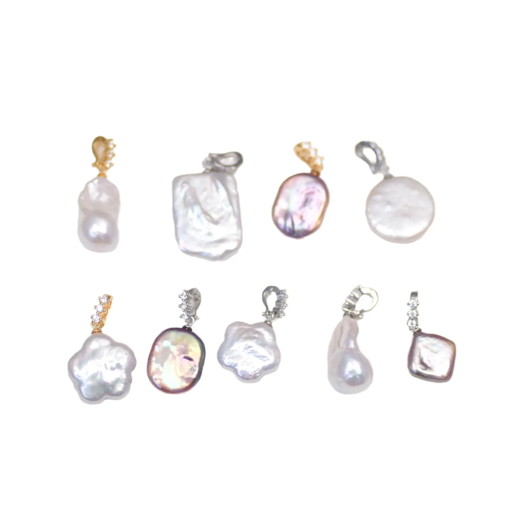 S925 Silver Pearl Pendant with Universal Buckle - Image 11