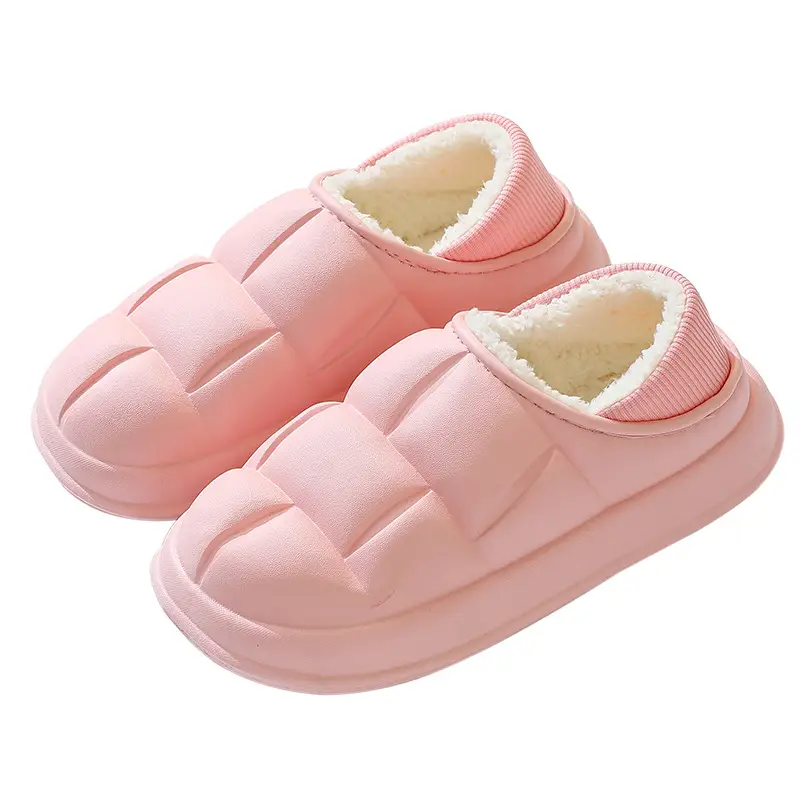Winter New Cotton Slippers Indoor Home Non-slip Soft Bottom Home Home Couple Same Style Warm and Comfortable Slip-on - Image 11