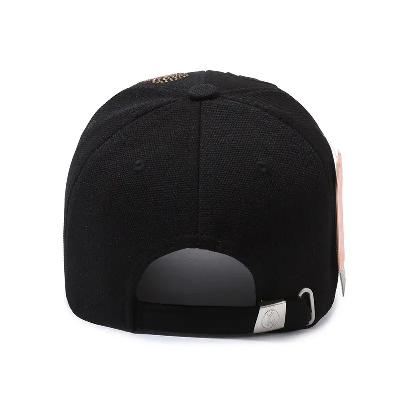Black Pineapple Diamond Cap for Men Women - Image 6
