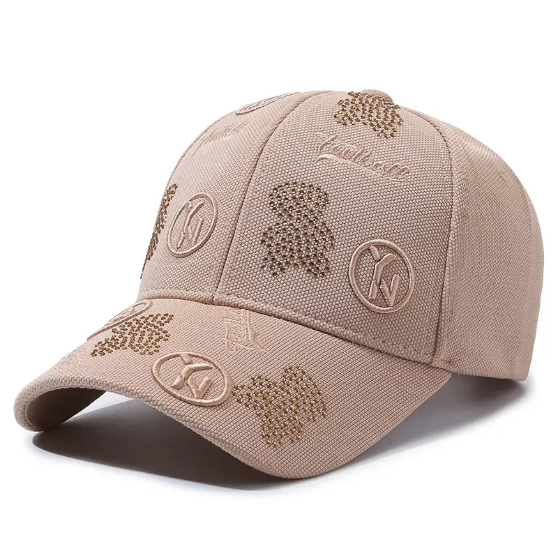 Black Pineapple Diamond Cap for Men Women - Image 2