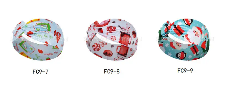 Christmas Headscarf for Women with Snowflake & Candy Design — feature 13