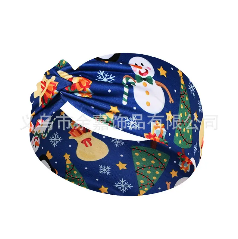 Christmas Headscarf for Women with Snowflake & Candy Design — feature 7