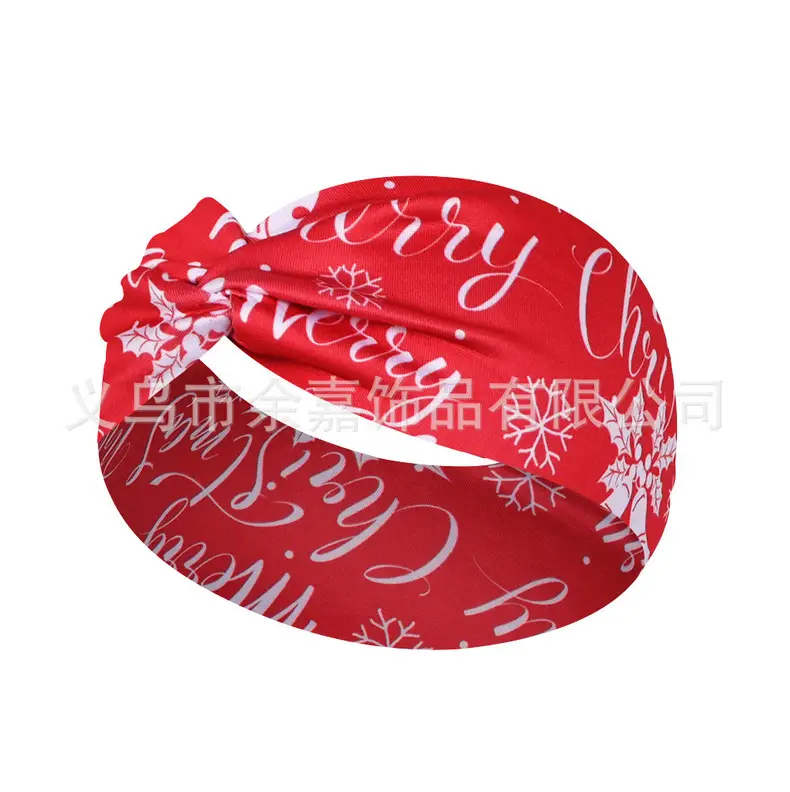 Christmas Headscarf for Women with Snowflake & Candy Design — feature 9