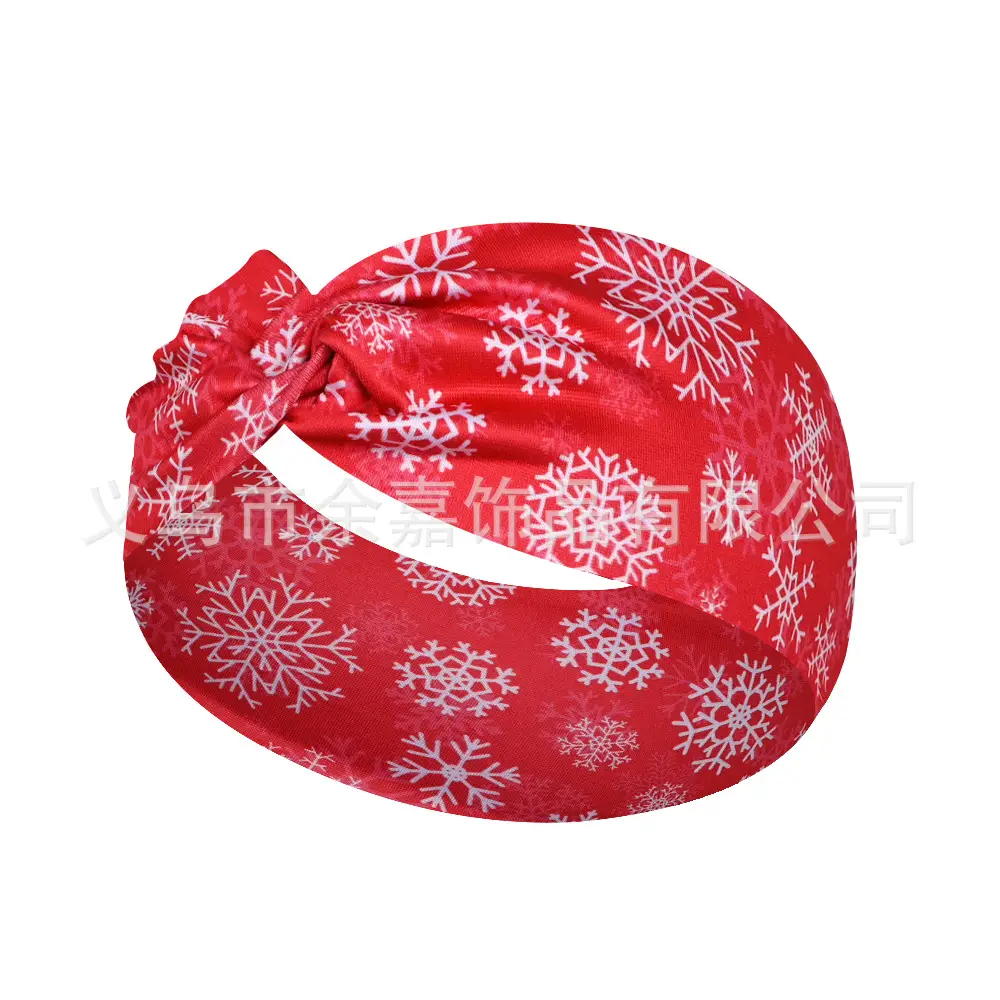 Christmas Headscarf for Women with Snowflake & Candy Design - Image 16