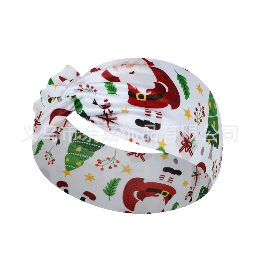 Christmas Headscarf for Women with Snowflake & Candy Design - Image 3