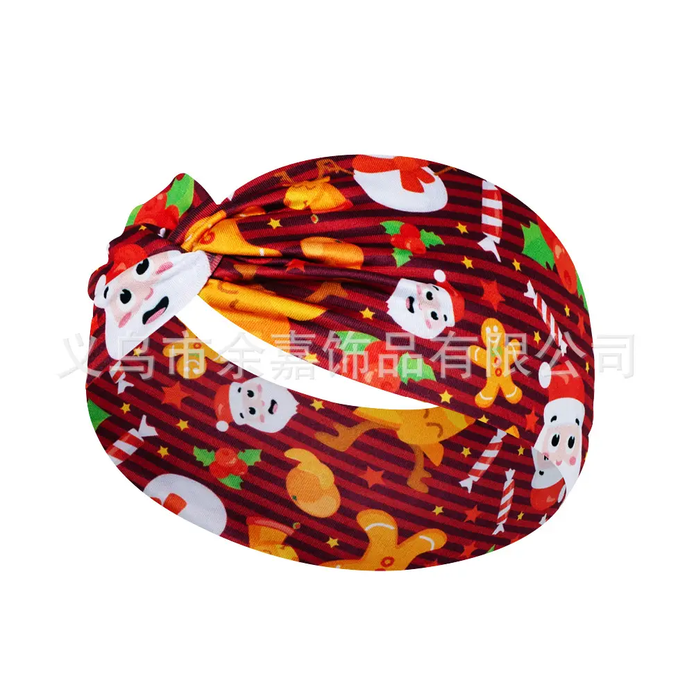Christmas Headscarf for Women with Snowflake & Candy Design - Image 6