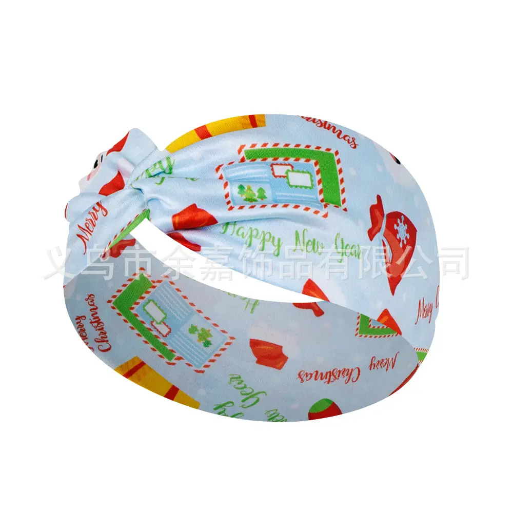 Christmas Headscarf for Women with Snowflake & Candy Design - Image 7
