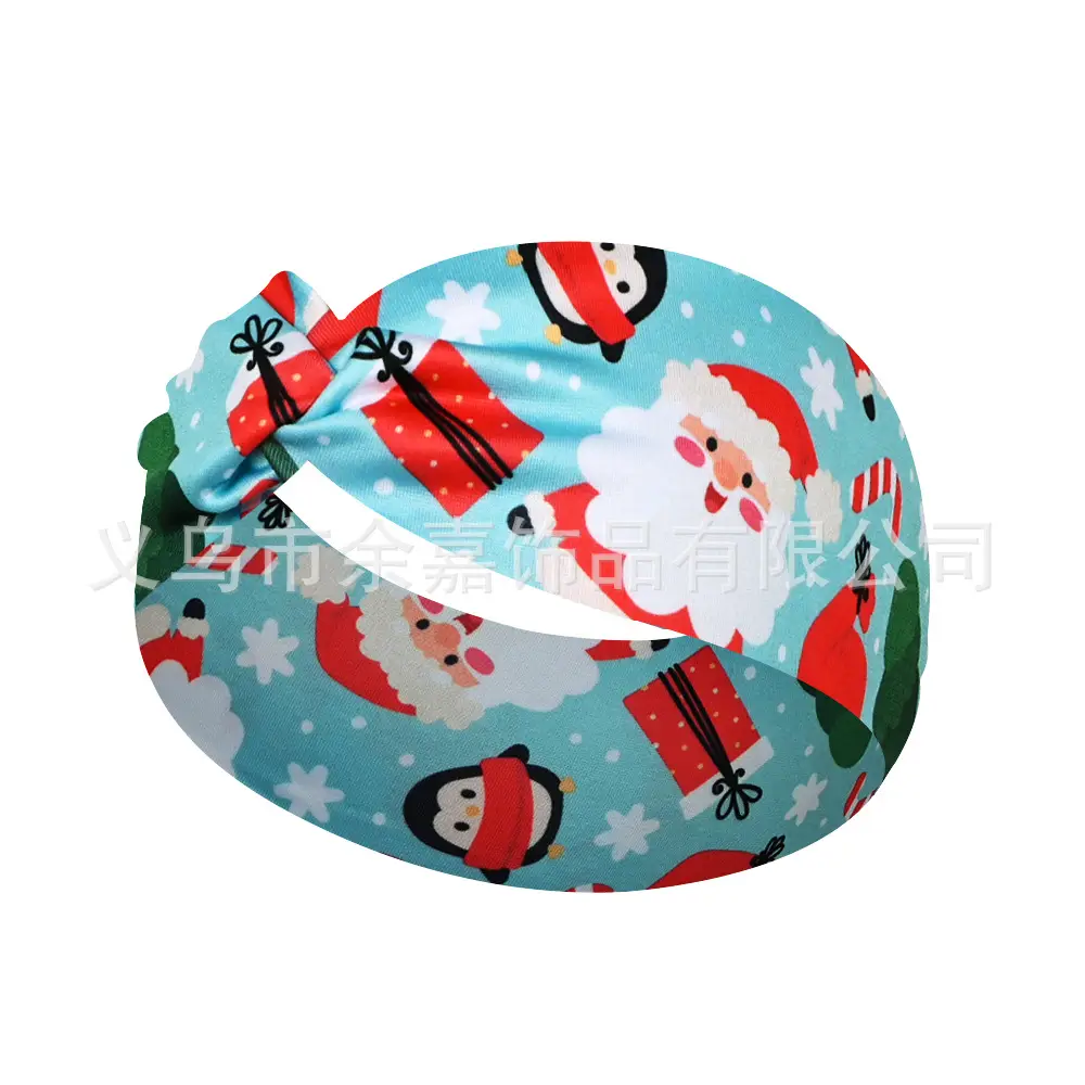 Christmas Headscarf for Women with Snowflake & Candy Design - Image 9