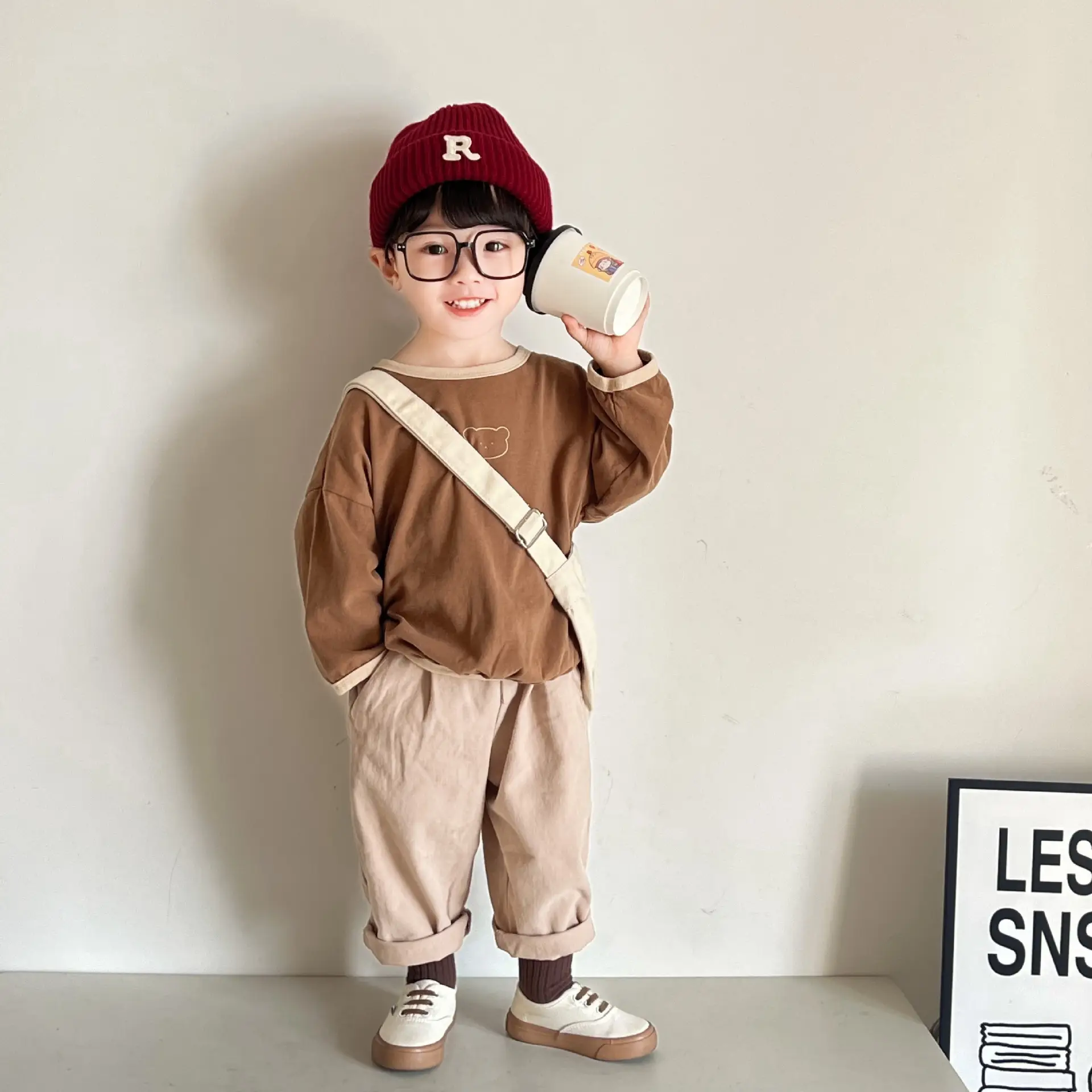 2026 Kids Long Sleeve T-Shirt Green Shorts Set — feature 6