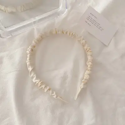 Pink Wide Edge Skull Top Hairpin Headband - Image 29