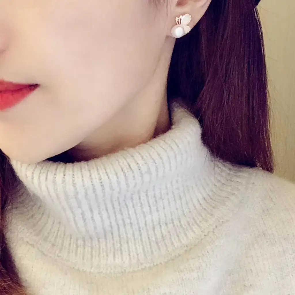 S925 Silver Pearl Earrings for Women - Image 7