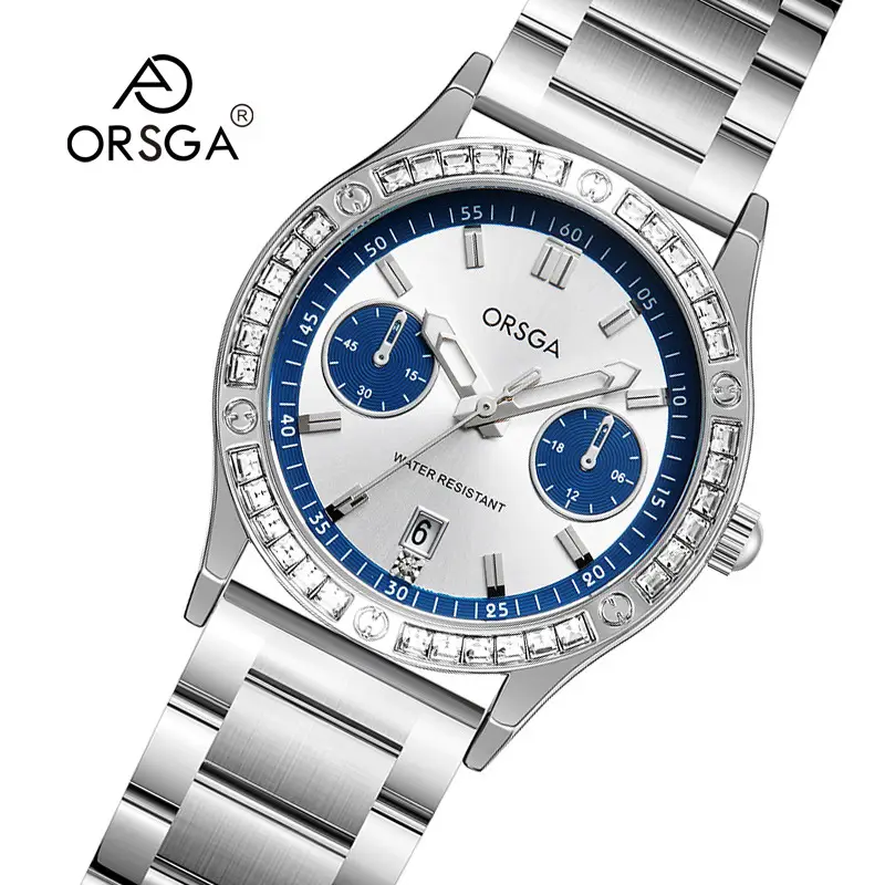 Orsga Women's Quartz Watch with Crystal Band — feature 3