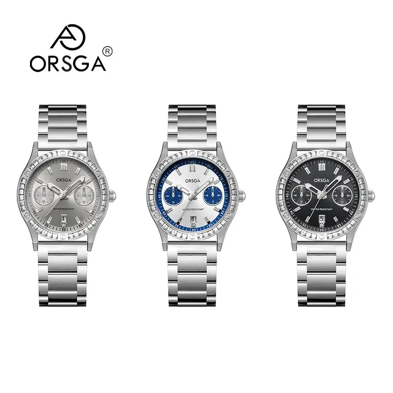 Orsga Women's Quartz Watch with Crystal Band — feature 4