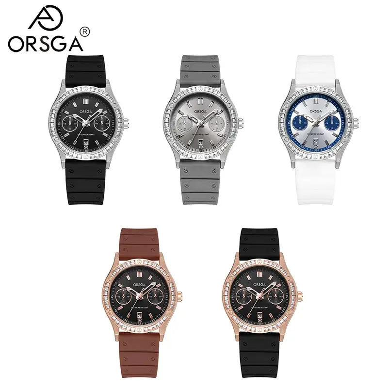Orsga Women's Quartz Watch with Crystal Band — feature 6