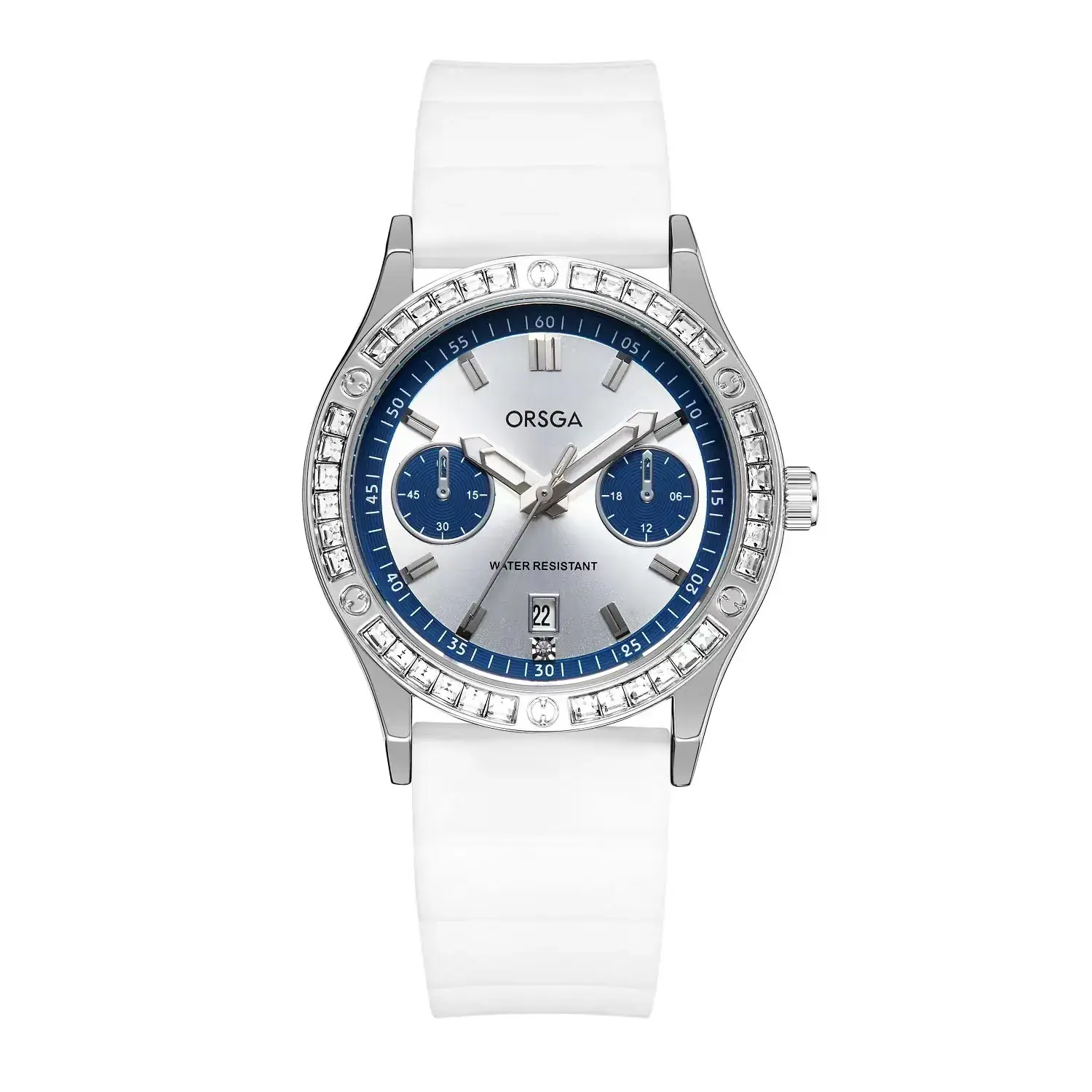 Orsga Women's Quartz Watch with Crystal Band