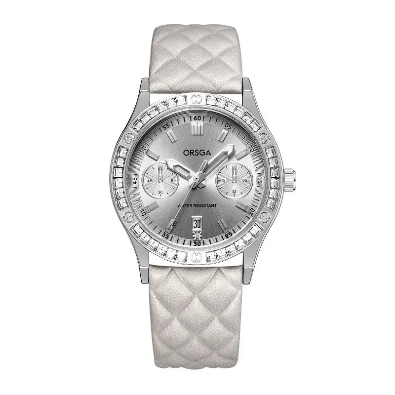 Orsga Women's Quartz Watch with Crystal Band