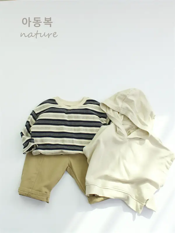 Autumn Boys Striped Long Sleeve T-Shirt