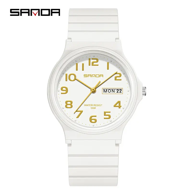 Sanda Cross-Border Kids Waterproof Luminous Dual Calendar Quartz Watch - Image 6