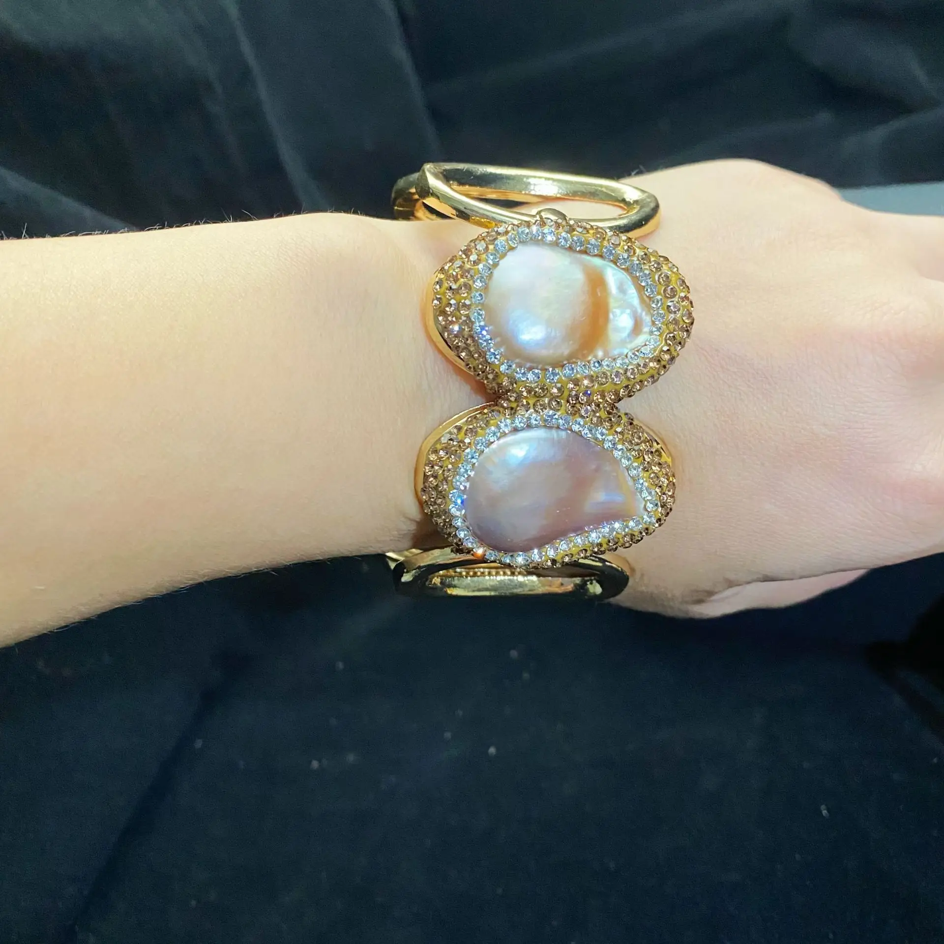 Gold Pearl Bracelets Set for Women — feature 10