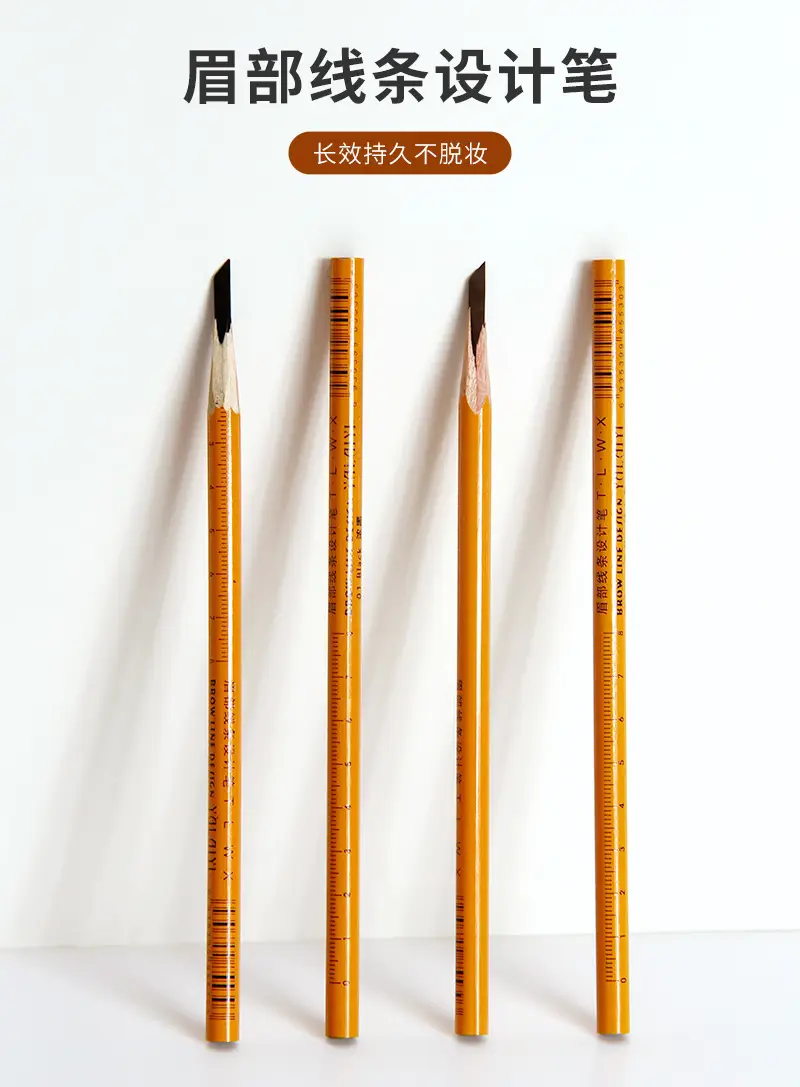 Wooden Tattoo Eyebrow Pencil Waterproof Sweat Proof — feature 1