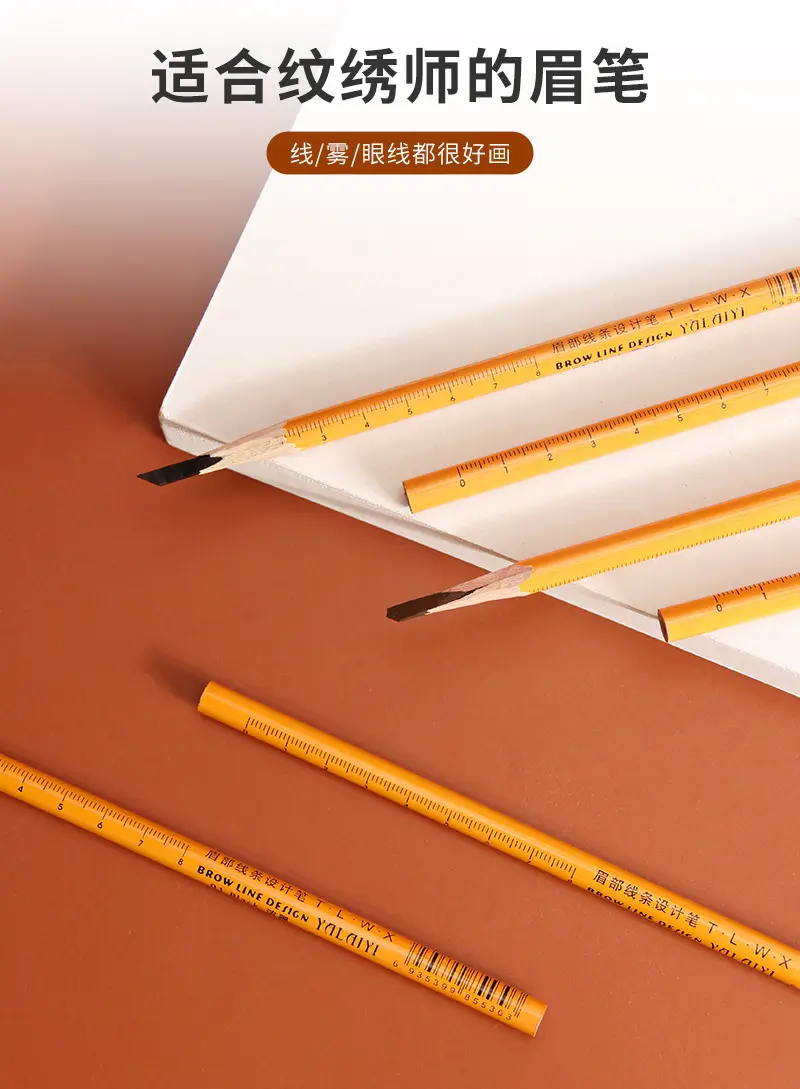 Wooden Tattoo Eyebrow Pencil Waterproof Sweat Proof — feature 3