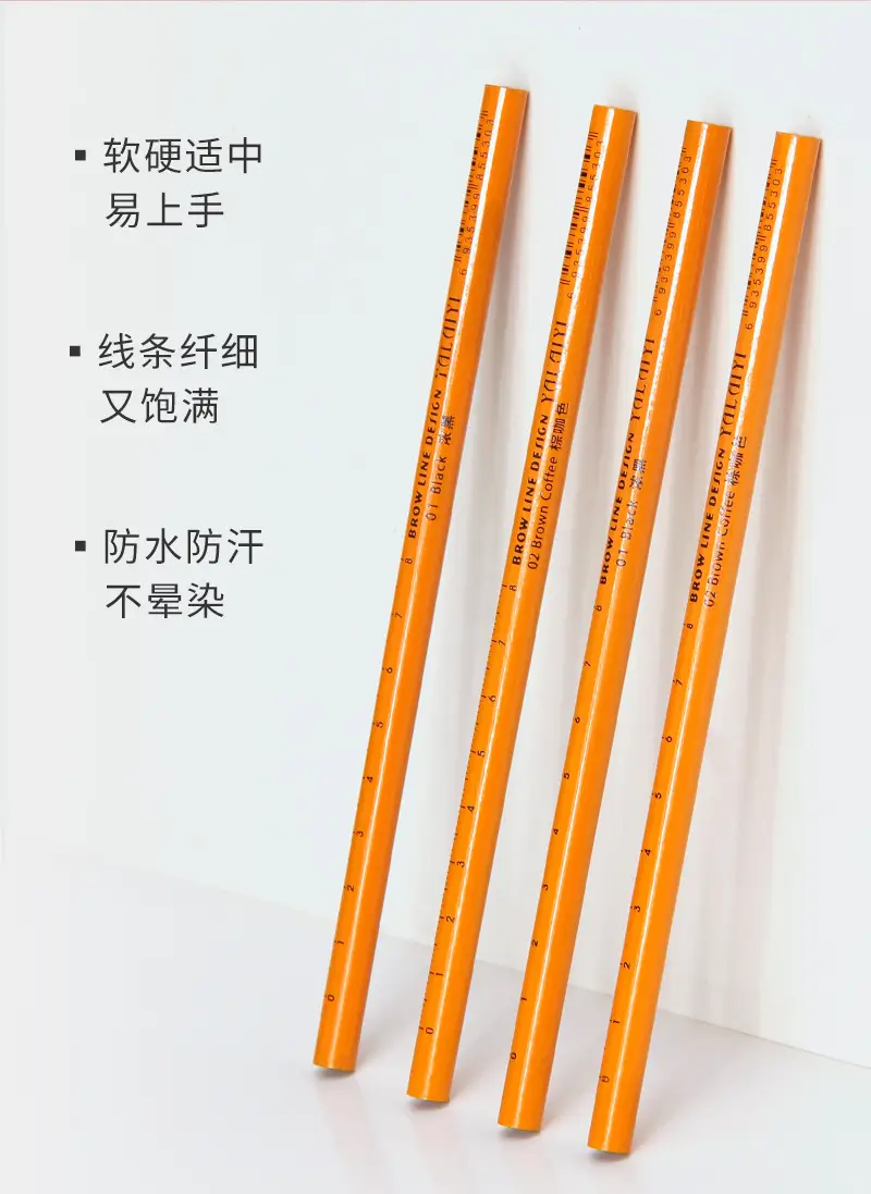 Wooden Tattoo Eyebrow Pencil Waterproof Sweat Proof — feature 4