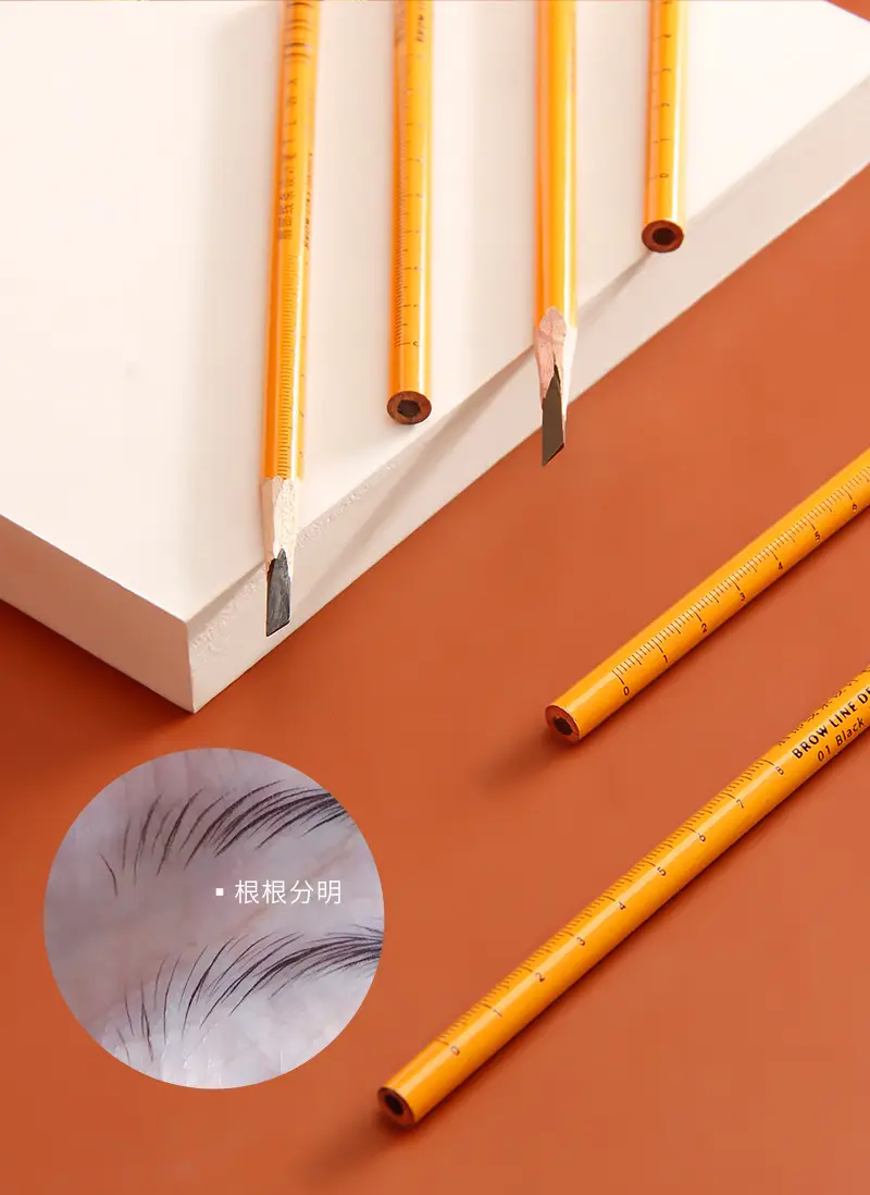 Wooden Tattoo Eyebrow Pencil Waterproof Sweat Proof — feature 6