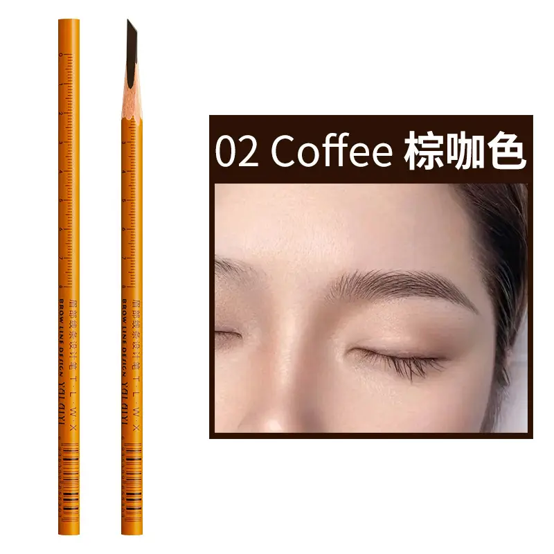 Wooden Tattoo Eyebrow Pencil Waterproof Sweat Proof