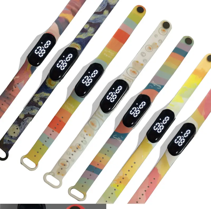 Waterproof Cartoon LED Watches for Kids School — feature 2