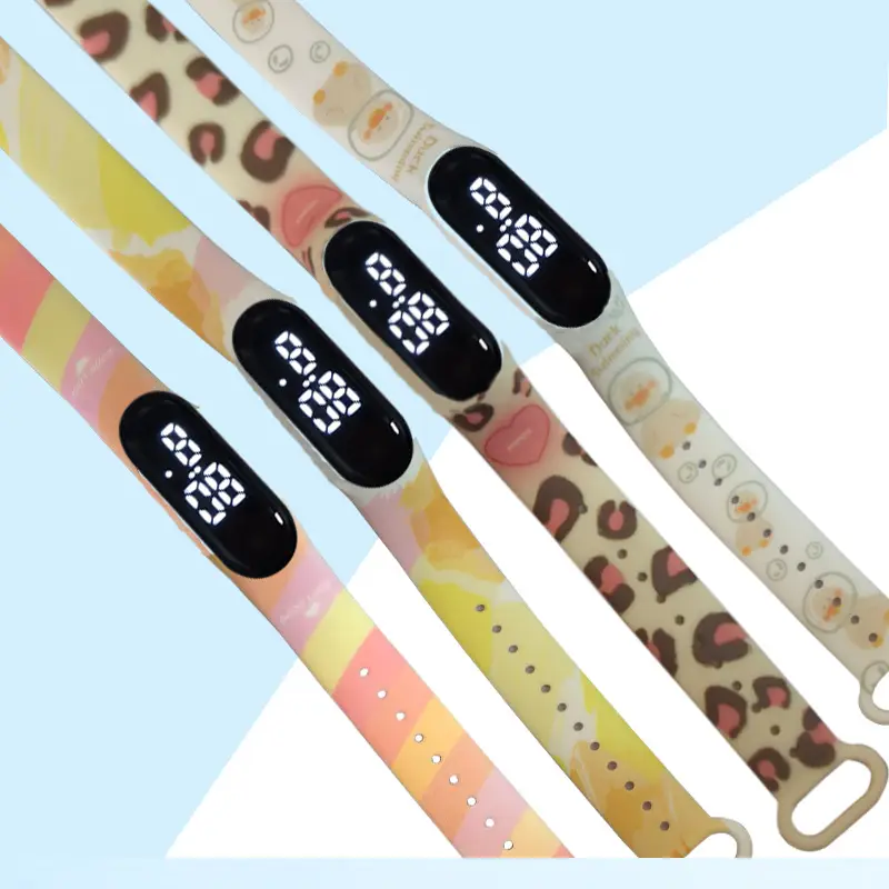 Waterproof Cartoon LED Watches for Kids School — feature 3