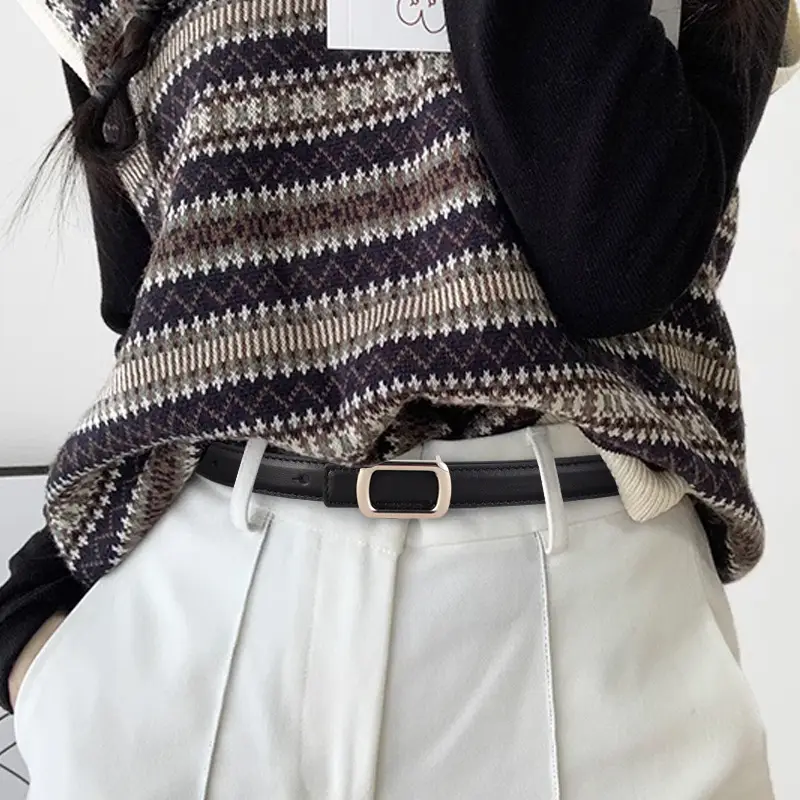 Women's 2023 New Belt Cowhide Headlayer - Image 4