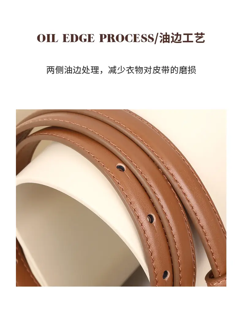 Women's 2023 New Belt Cowhide Headlayer — feature 17