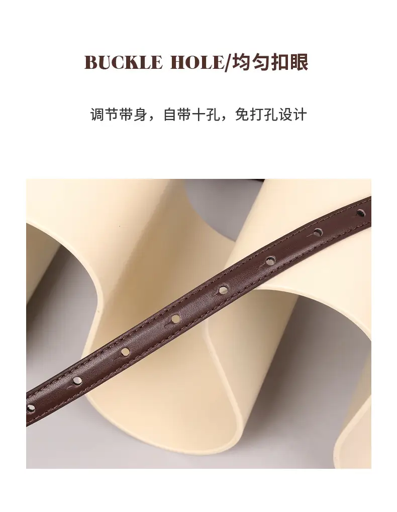 Women's 2023 New Belt Cowhide Headlayer — feature 18