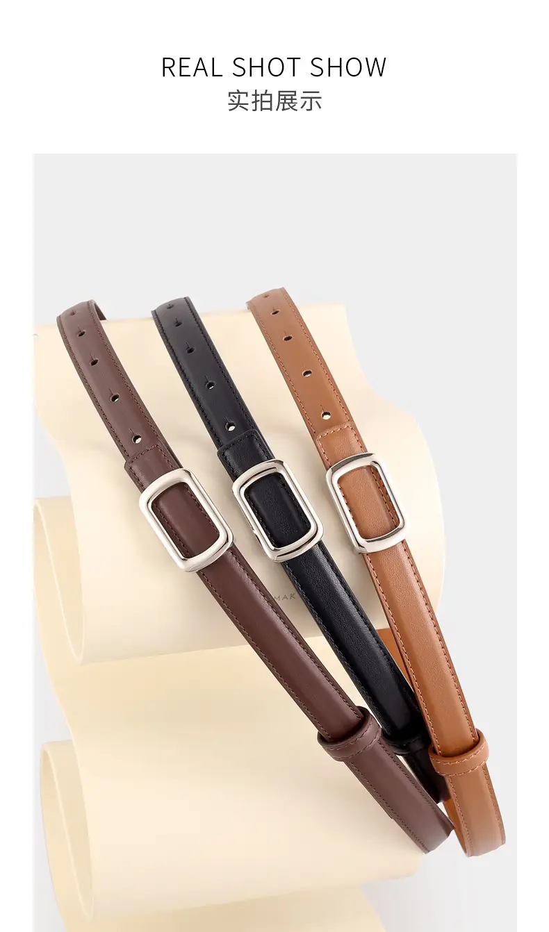 Women's 2023 New Belt Cowhide Headlayer — feature 23