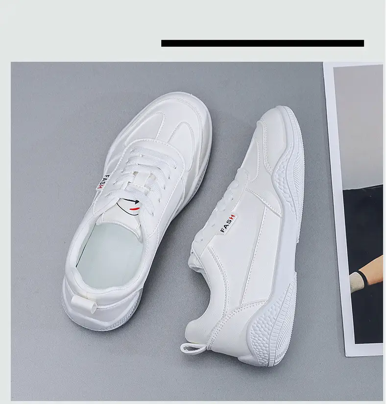 Women Leather White Casual Sneakers 2023 — feature 11