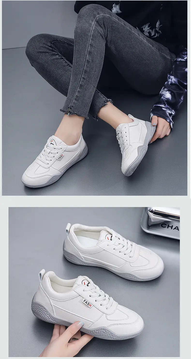 Women Leather White Casual Sneakers 2023 — feature 15