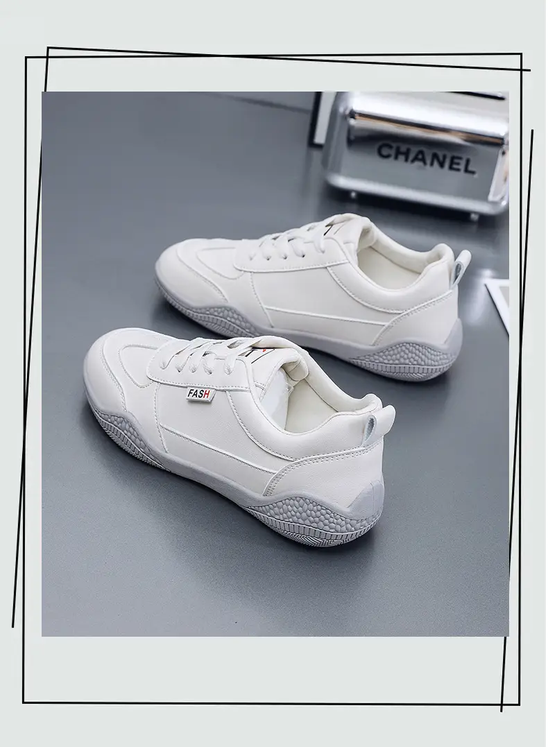Women Leather White Casual Sneakers 2023 — feature 17