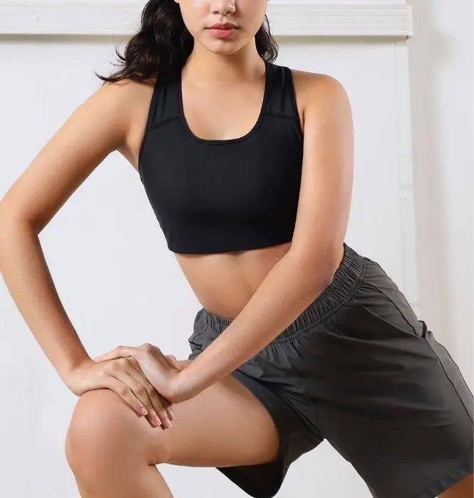 Nylon Seamless Moisture Wicking Sports Bra — feature 8