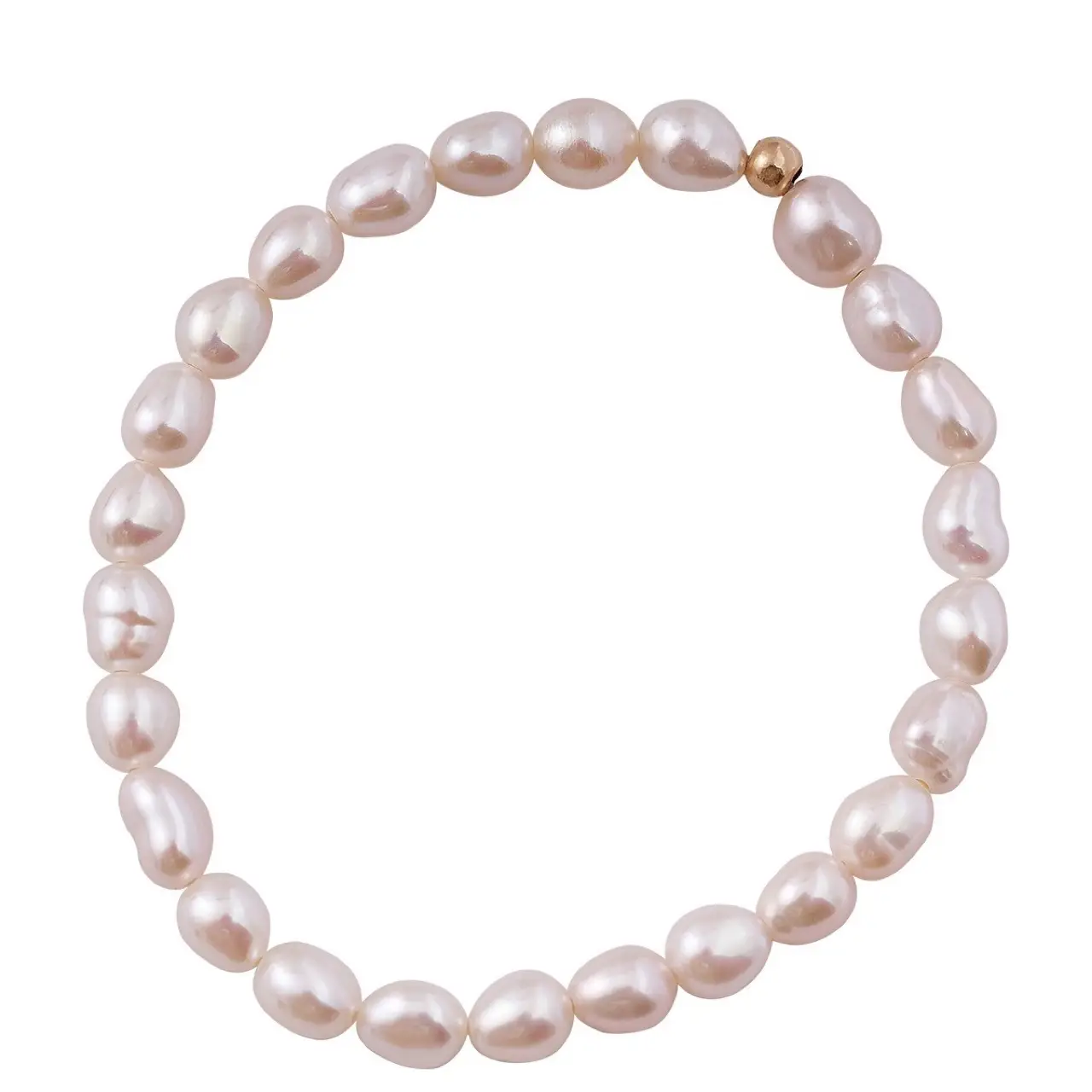 Rare Pearl Baby Pearl Bracelet 14K Gold Women