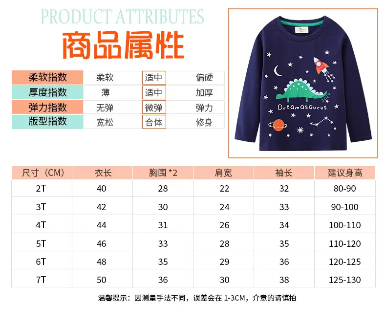 Dreams Asurus Boys' Night Shirt Blue Star Rocket Moon — feature 2