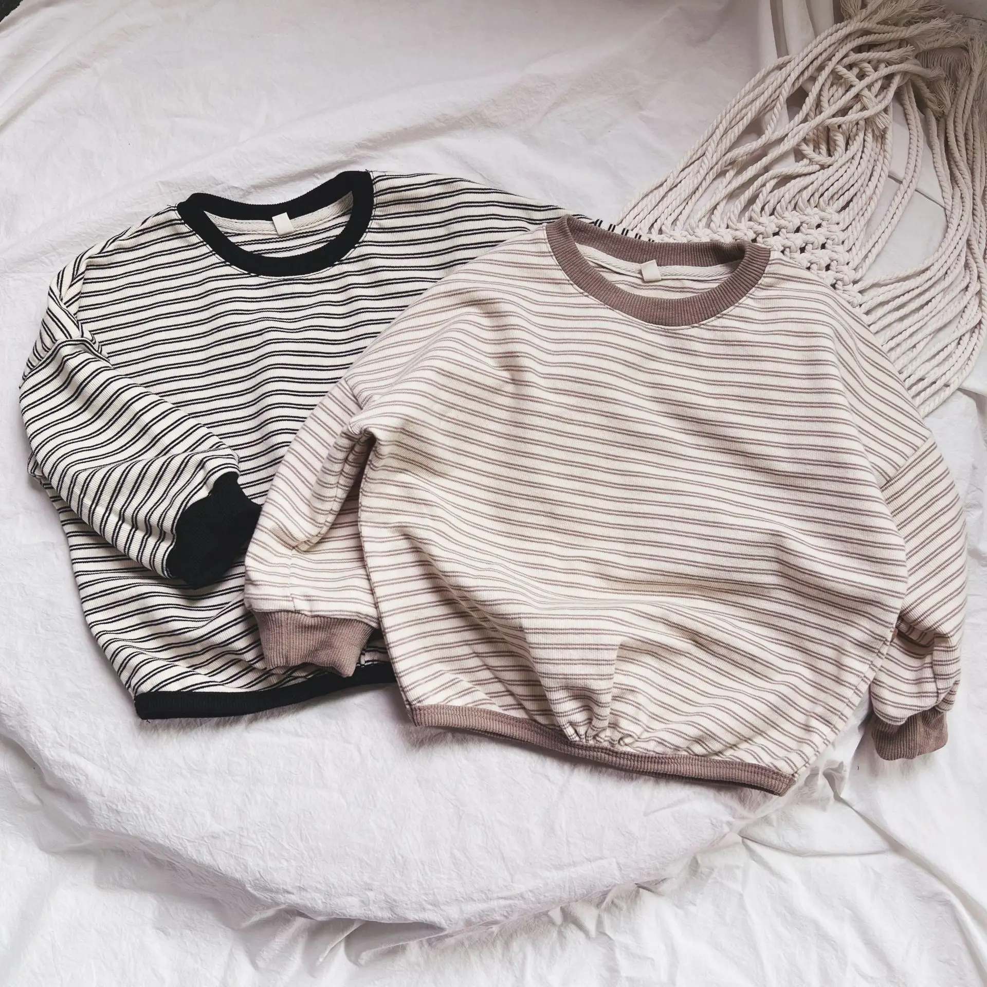2026 Kids Striped Long Sleeve T-Shirt - Image 3